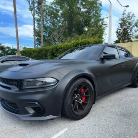 Matte Black Vinyl Wrap